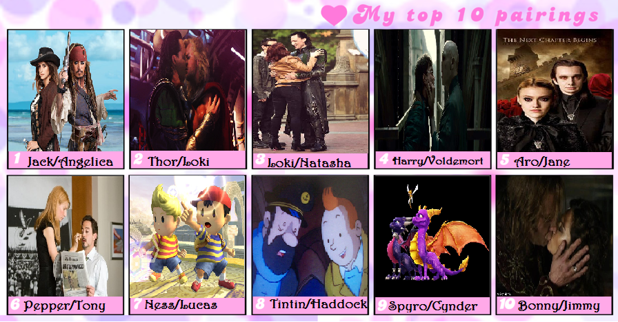 My Top 10 OTP's