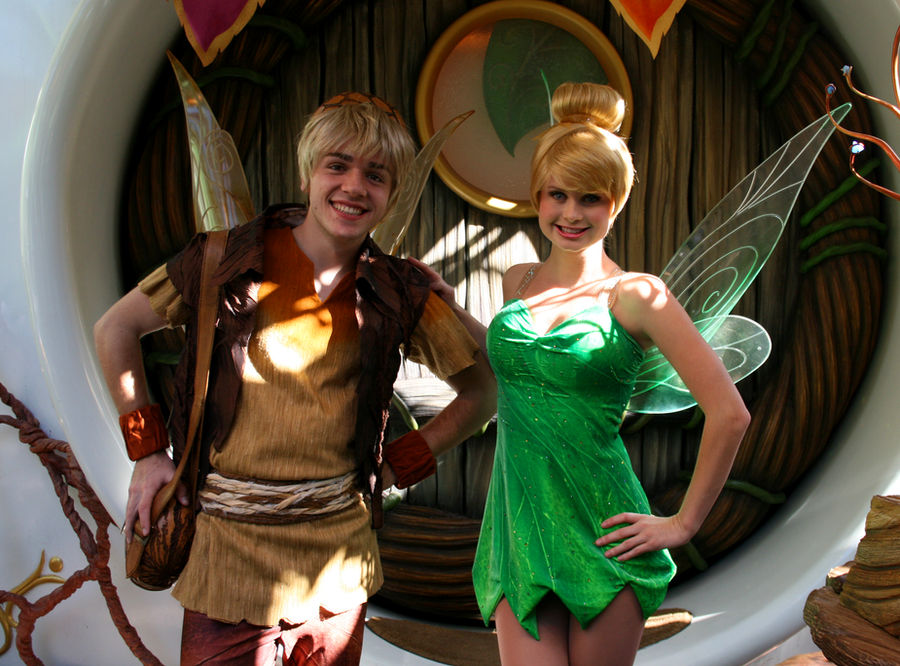 Tinkerbell and Terence by DisneyLizzi on DeviantArt