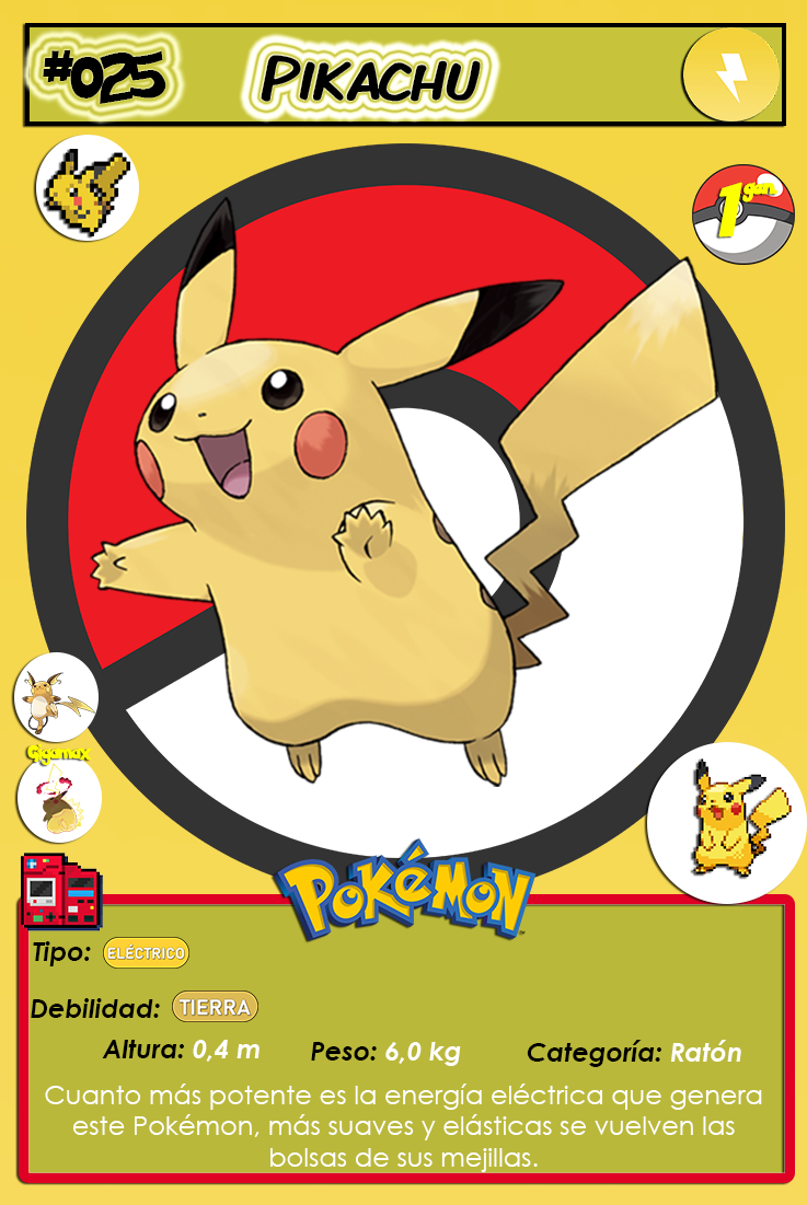 Pikachu  Pokemon, Pikachu pikachu, Cartas de pokemon