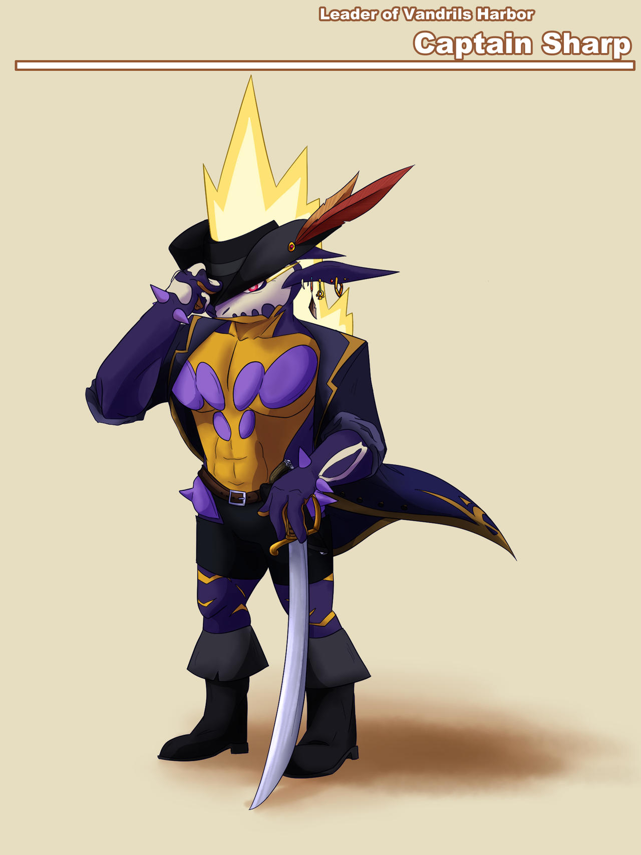 Leader of Vandrils Harbor: Captain Sharp