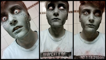 Zombie make-up