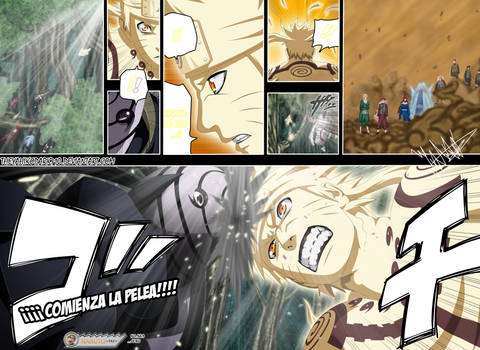 Naruto Manga 563 Naruto vs Tobi