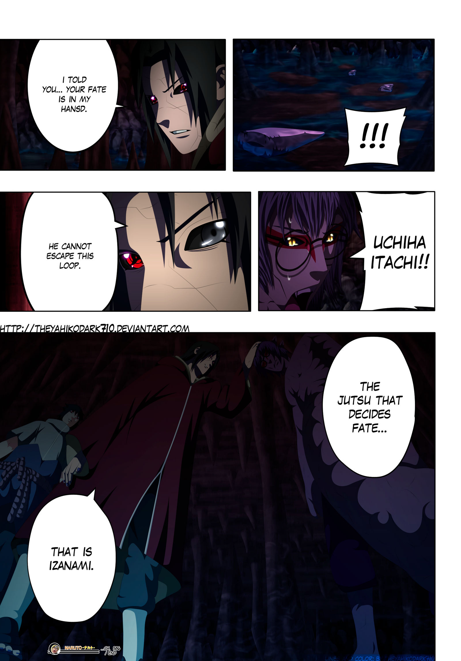 Naruto 586 izanami