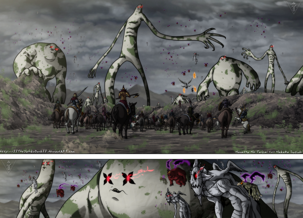 Nanatsu No Taizai 258 Start Of The Holy War by IITheYahikoDarkII on