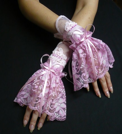 Very Pink cuff set