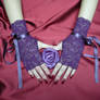 Purple Lace Gloves