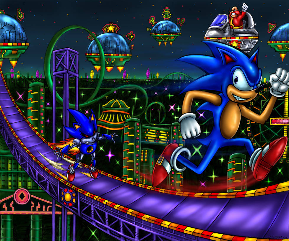 Sonic CD Stardust Speedway Bad Future. Sonic CD Stardust Speedway. Sonic CD r2 Zone. Sonic CD Speedway. Bad sonic
