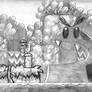 Yoshi's Island (Nep-Enut's Domain) SNES Line Art
