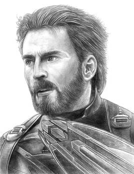Captain America (Steve Rogers) - Avengers-Infinity