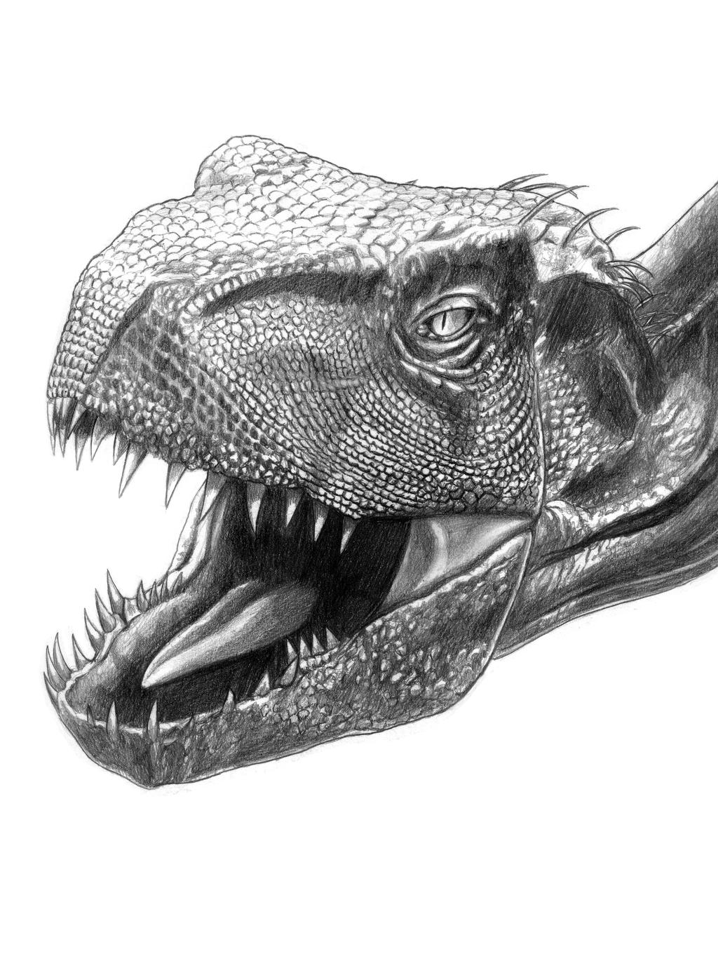 Endo Raptor Drawing Indoraptor (Jurassic World - Fallen Kingdom) by SoulStryder210 on ...