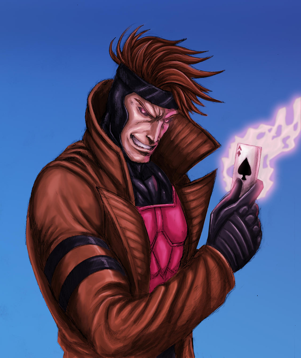 Gambit (Colors) by SoulStryder210 on DeviantArt