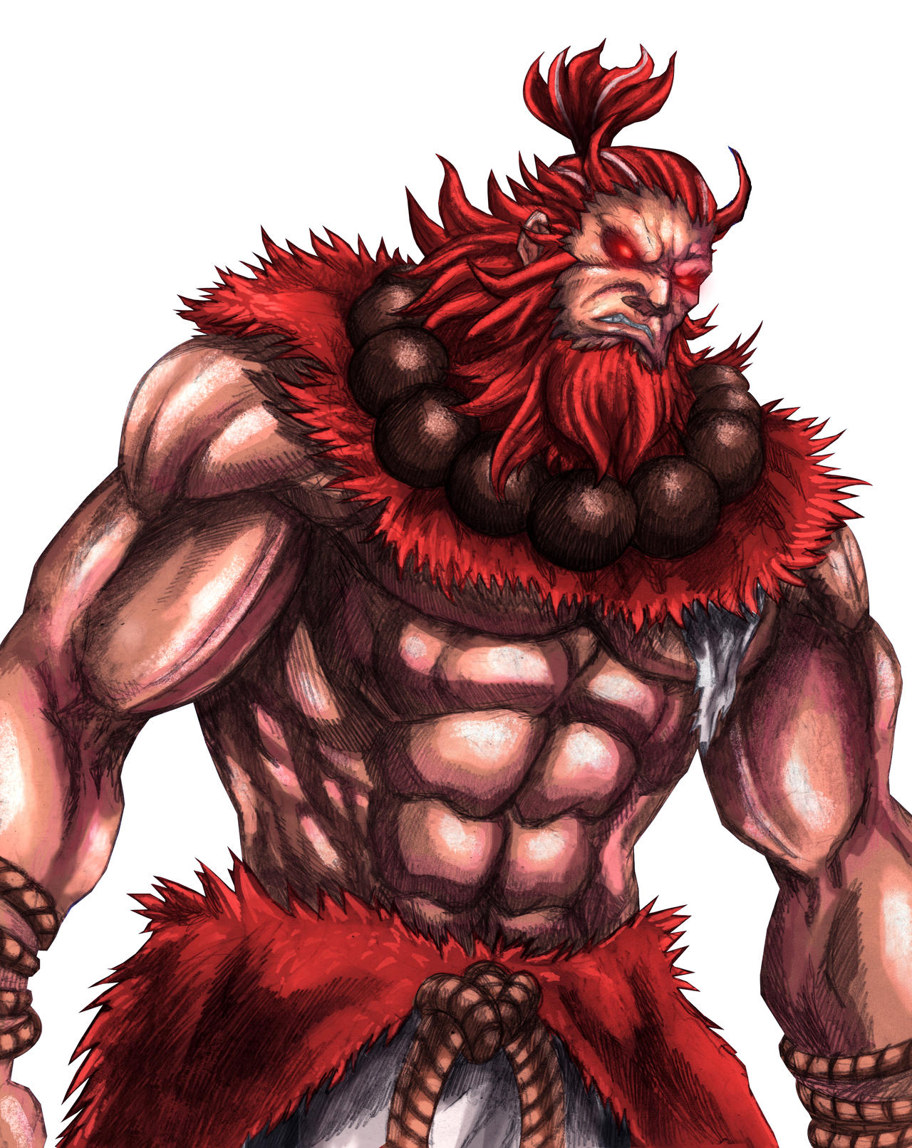 Akuma from SF6 by me : r/StreetFighter