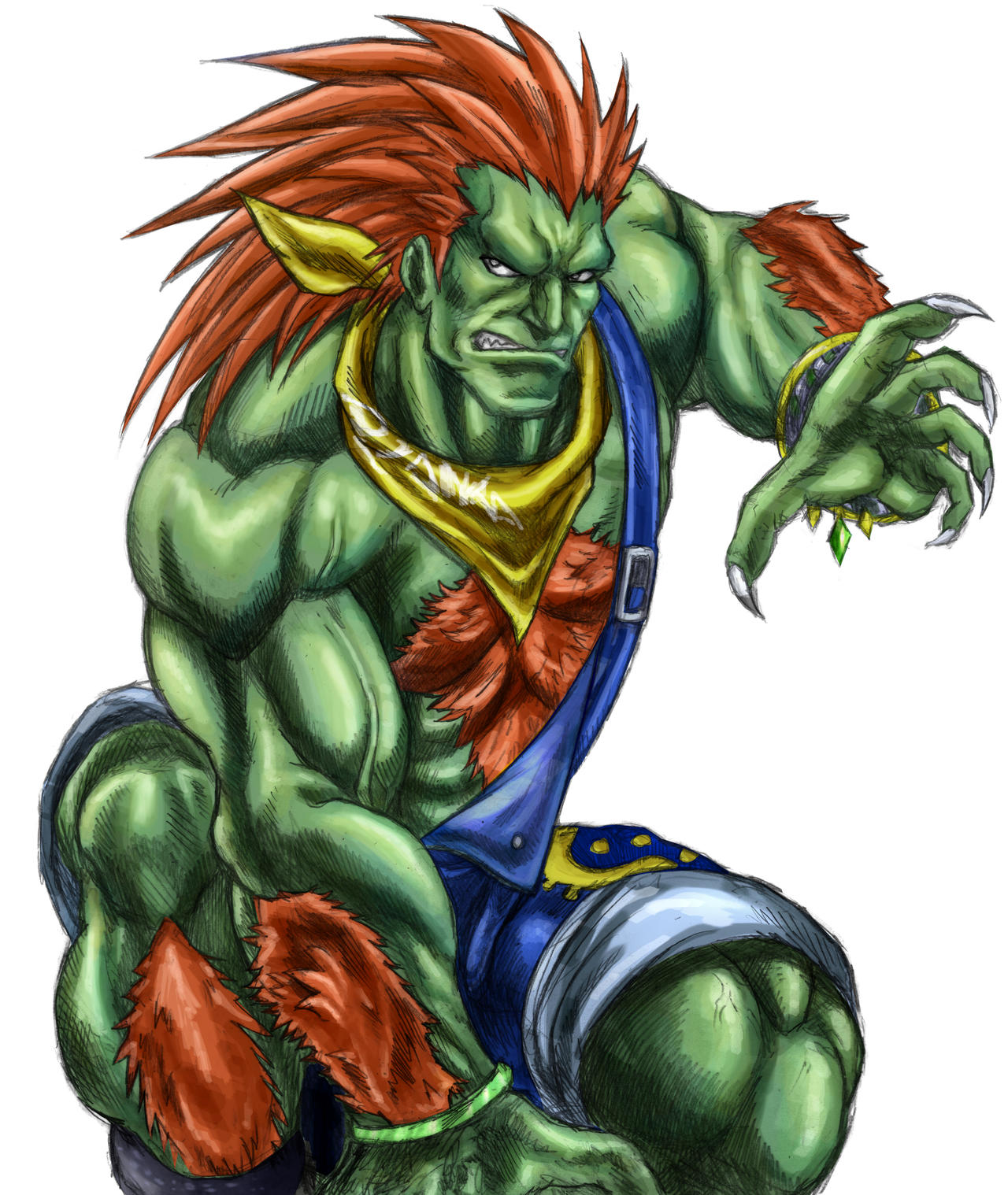 What y'all think of blanka new design in SF6 : r/StreetFighter
