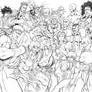 Street Fighter III 3rd Strike (Line Art)