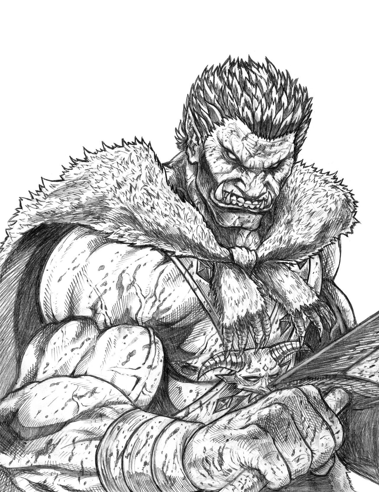 Zodd Draw Zodd (Berserk) by SoulStryder210 on DeviantArt