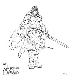 Ulysses Caladan (The Legend of Atronox) Inks