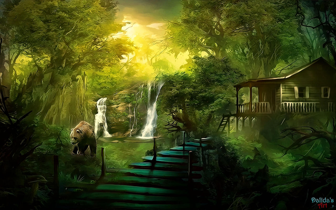 Fairy world (14) The Bear