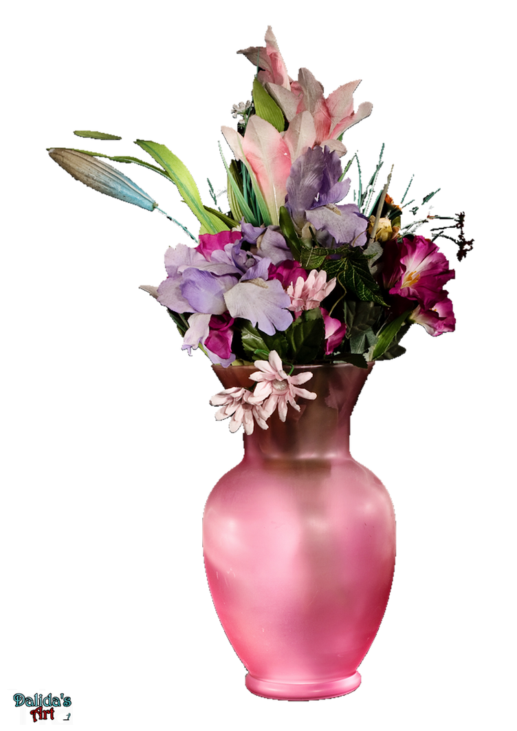 Pink - Flowers - Vase PNG by makiskan vis-а-vis DeviantArt