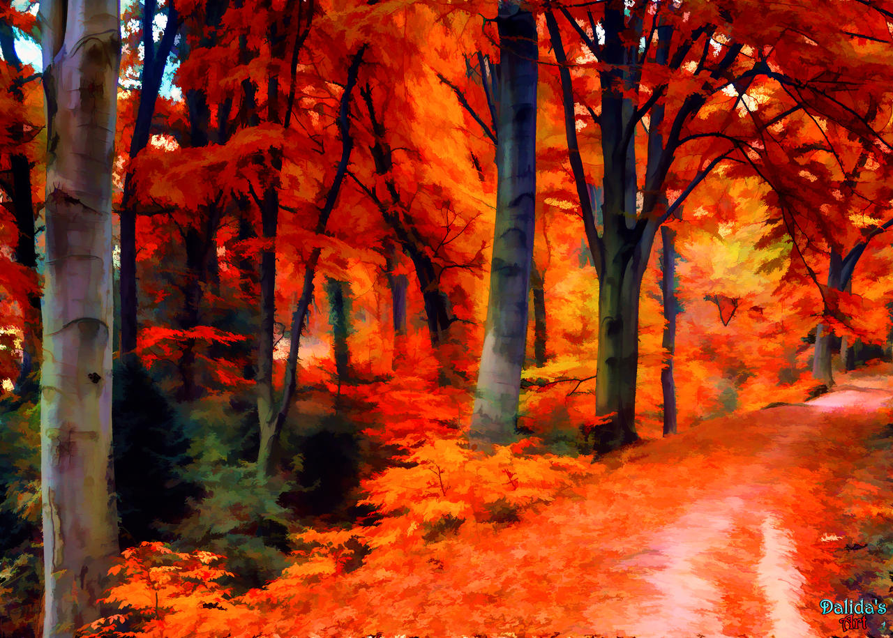 Autumn by Dalidas-Art on DeviantArt