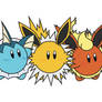 Kirby / Eeveelutions