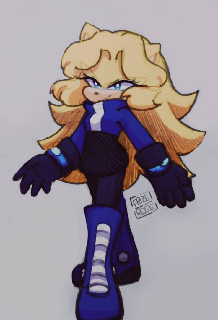 Mobain R Mobian Maria Robotnik Au by FrizeRose on DeviantArt