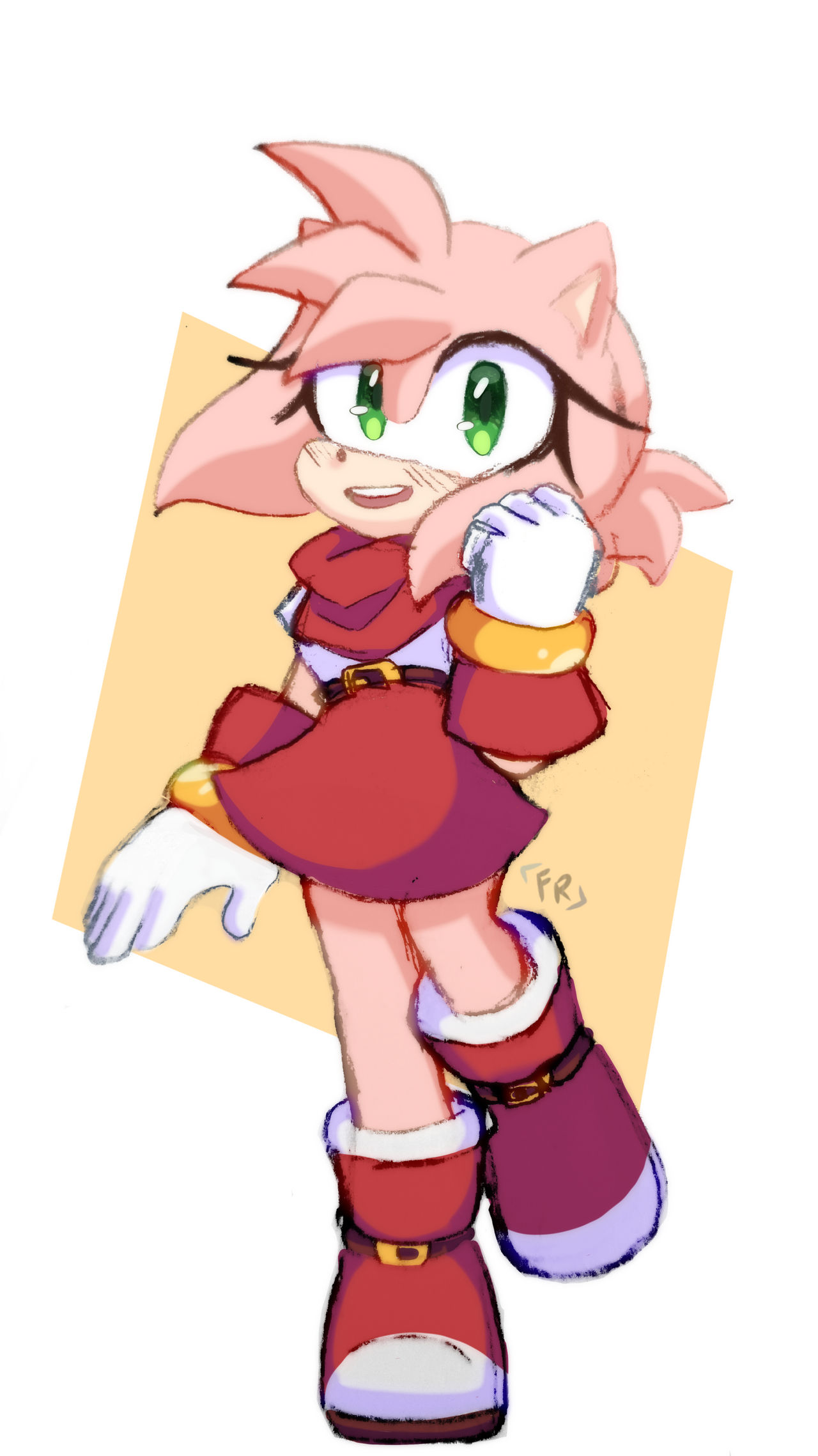 Amy Rose Reed Amy Rose redesing AU by FrizeRose on DeviantArt