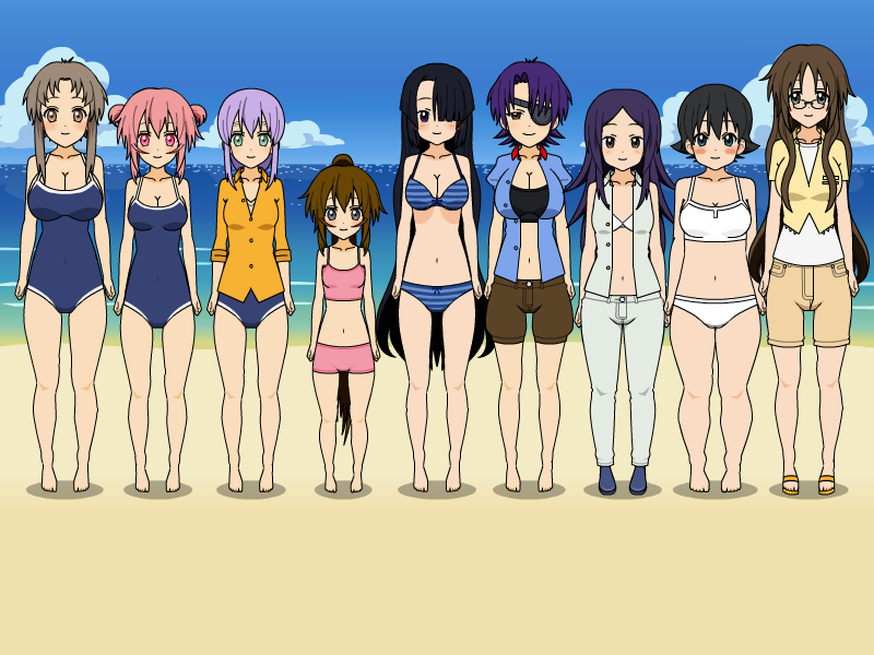 Mirai Nikki Characters by TemperedSlingShot on DeviantArt