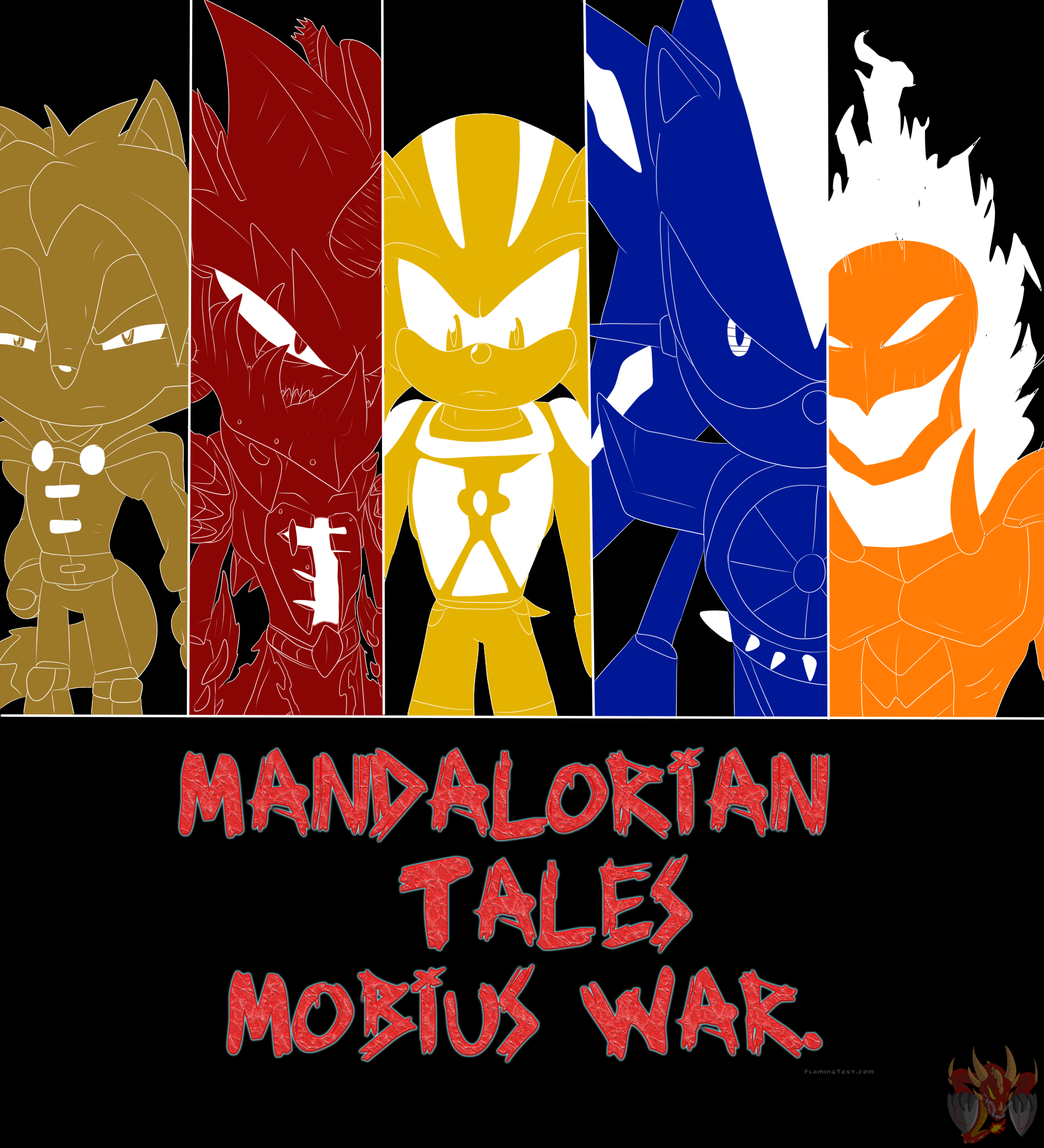 Mobius Tale Mandalorian Tales Mobius War. (Cover for Kal) by ColorDrake on DeviantArt