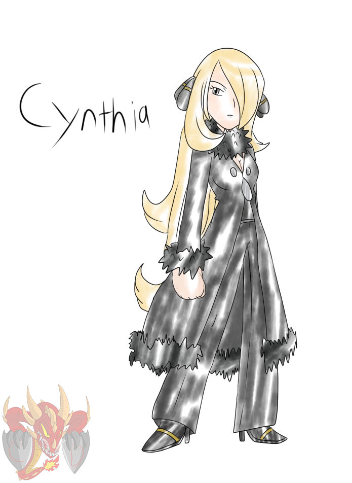 Pokemon Champion Cynthia by ColorDrake on DeviantArt
