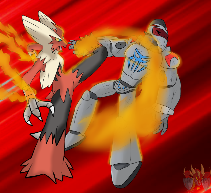 MegaBlaziken's Blaze Kick