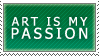 Art is my passion by Kats-Stamps