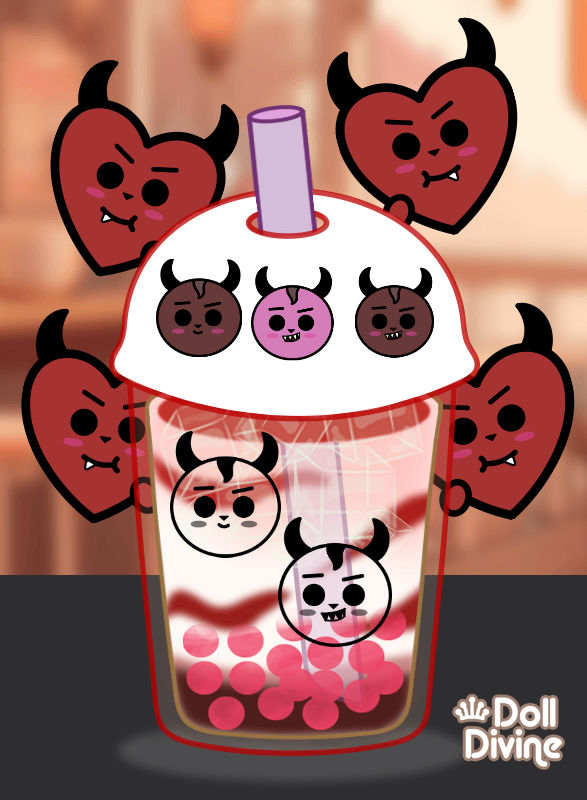 Devil Boba Devil Blood Boba by LunarDark28 on DeviantArt