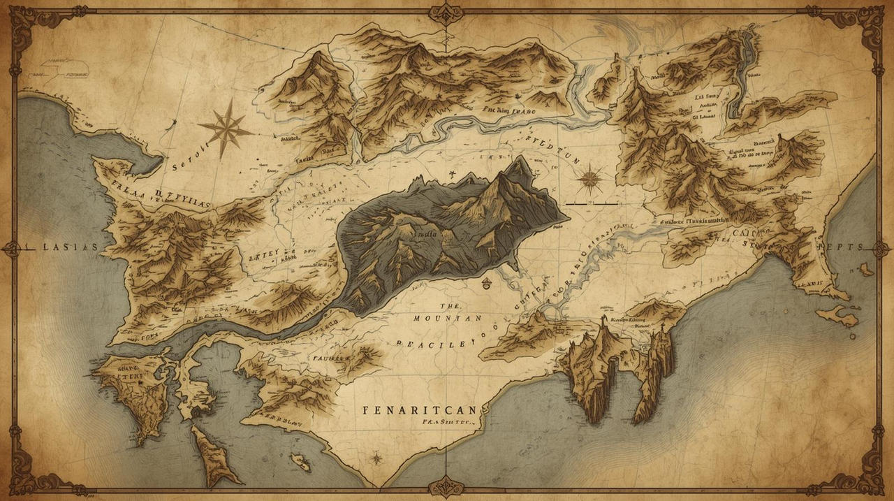 Desert Map Ruby Desert themed map by geckoglory on DeviantArt