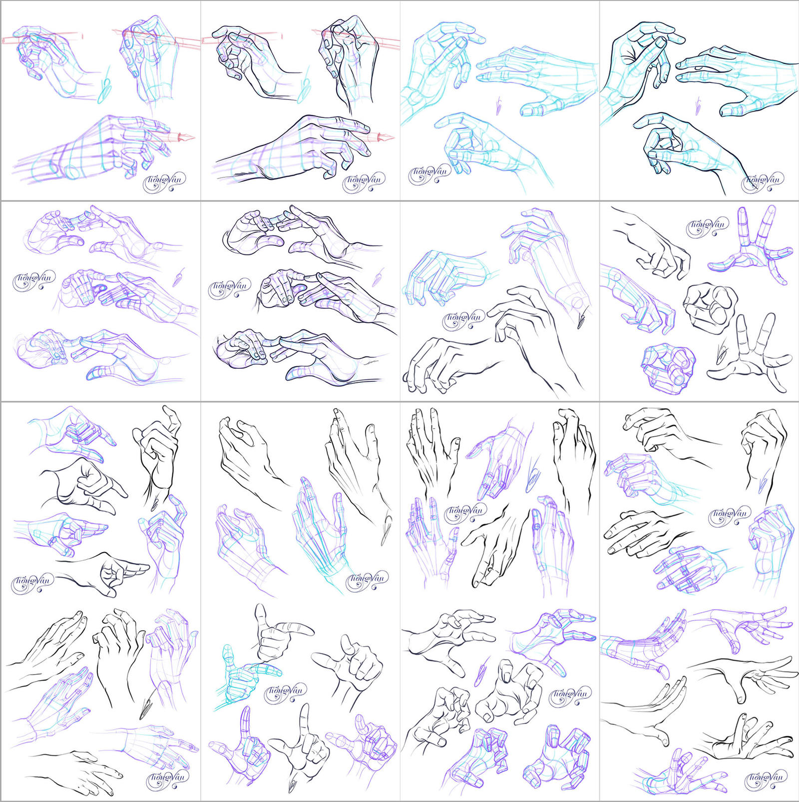 Hand Practce Hand practice by NguyenHuuHongVan on DeviantArt