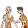 Percy and Annabeth // blind