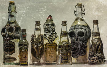 Creepy Bottles