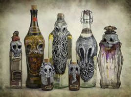 Creepy Bottles