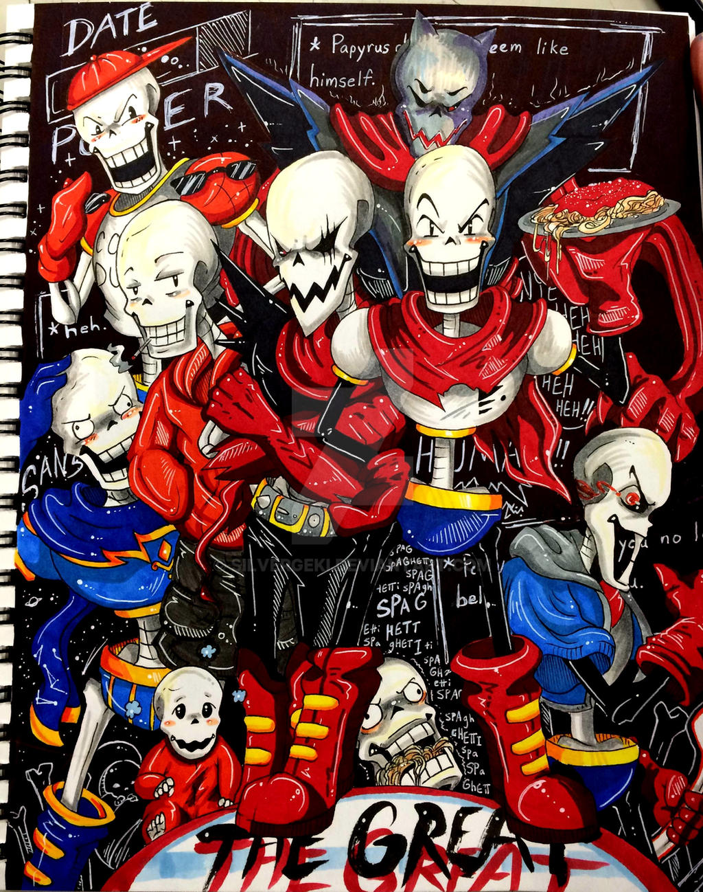 Papyrus AU Party