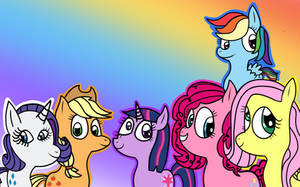 Toon June 2026: (Day 8) The Mane Six (MLP: FIM)