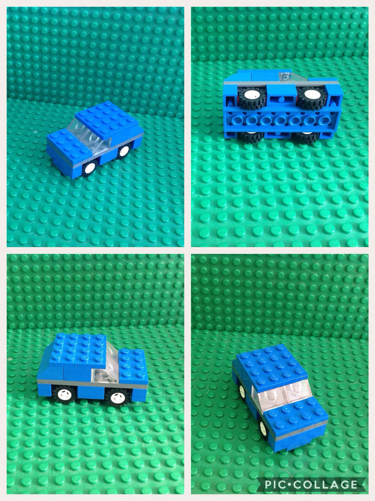 Basic 503 Blue Lego Car by Stormtrooper1032 on DeviantArt