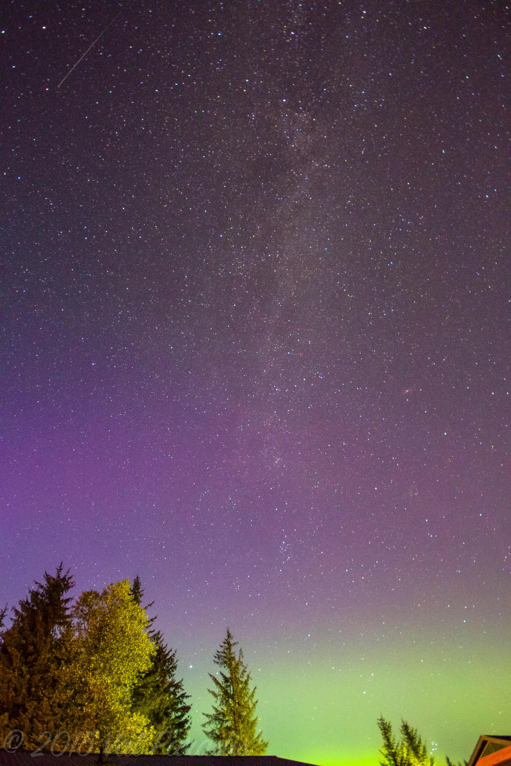 Milkey Way and Northernlights