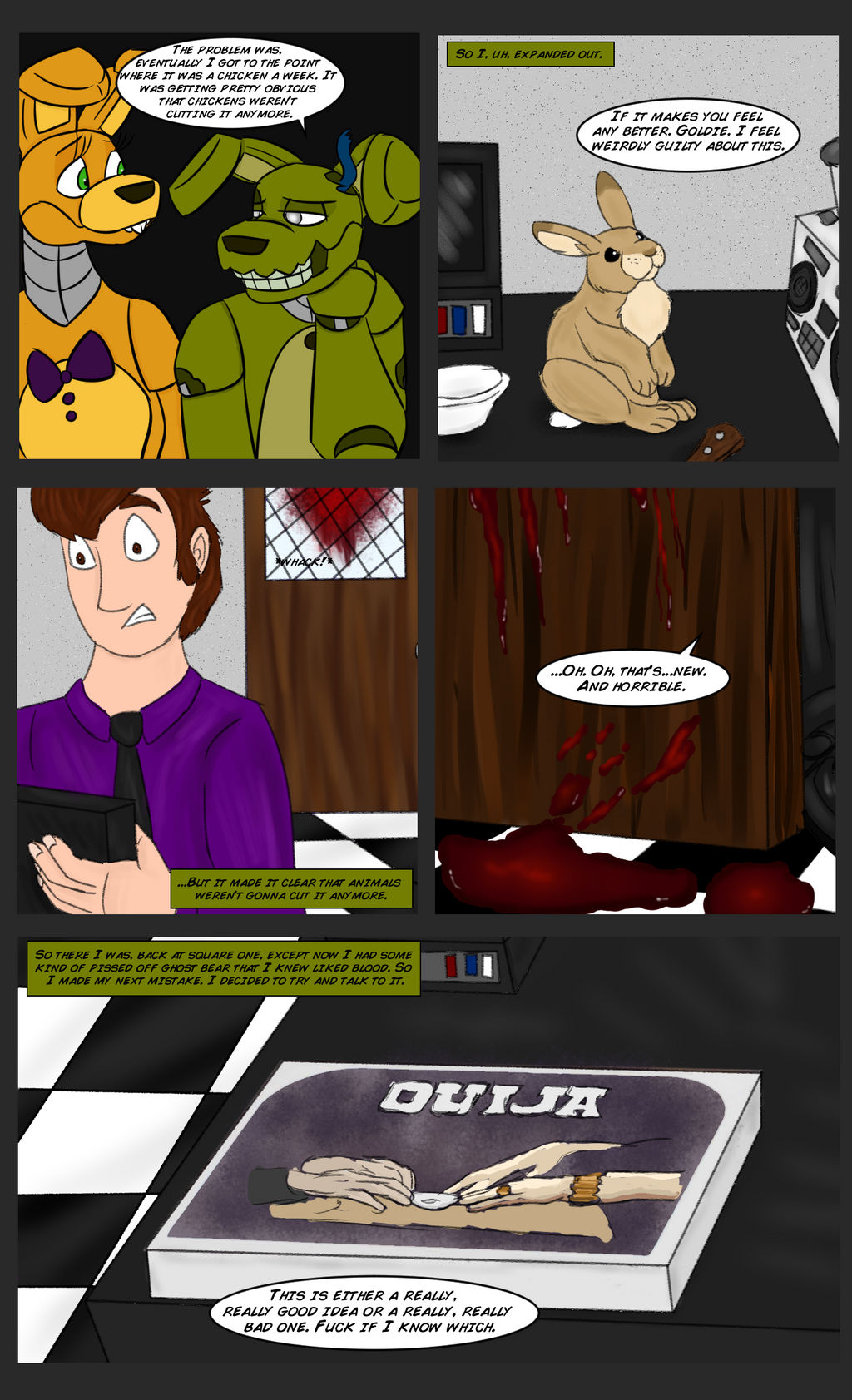 Back To Square One Comic Spring-trapped #98 - Mistakes Were Made by RuneVix on DeviantArt