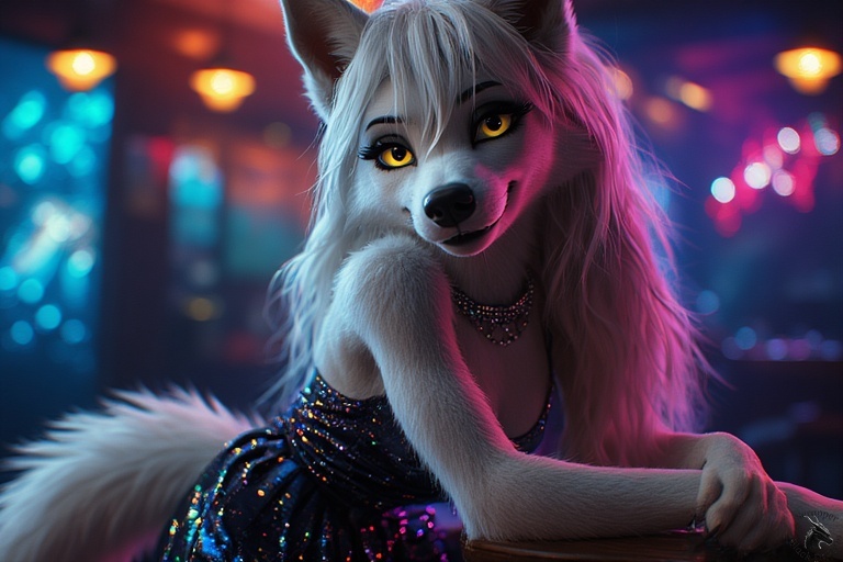 Evangline - White Wolf Dancing Disco