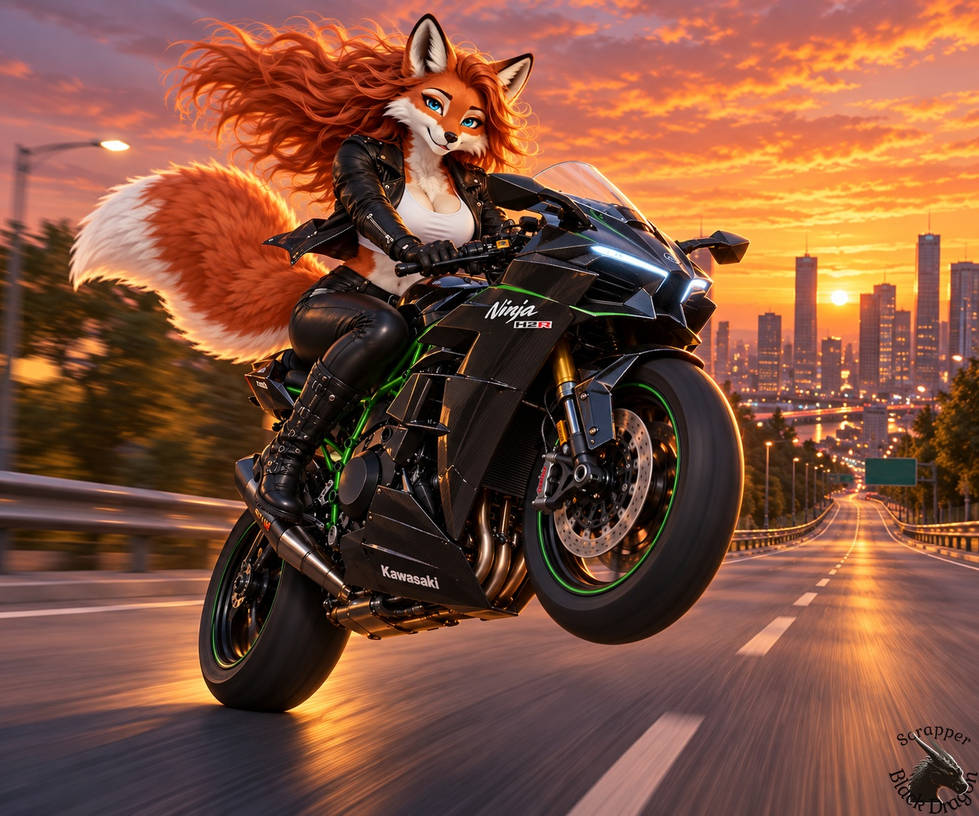 Devendar T Gabriella - Kawasaki H2R by ScrapperBD on DeviantArt