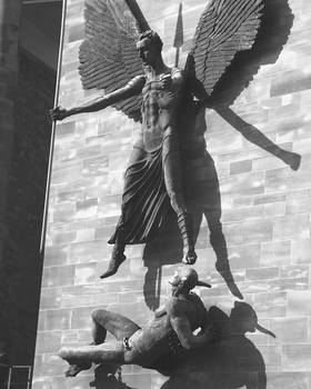 St Michael Subduing the Devil