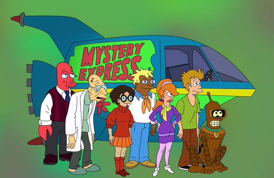 Futurama Scooby doo Mystery Express