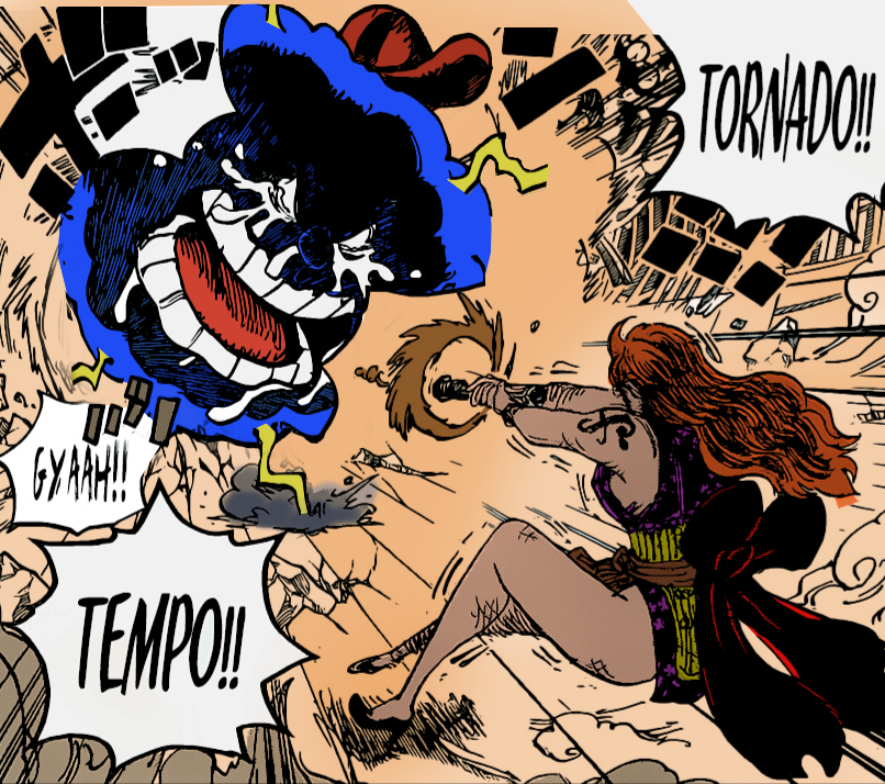 One Piece - Zeus scared of Nami 