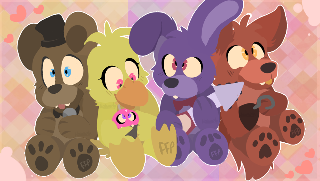 Five Nights at Cuties - FNAF chibis