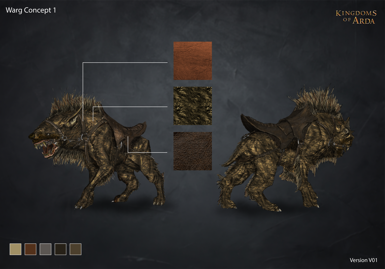 Warg Concept Version V01 by EweyLines on DeviantArt