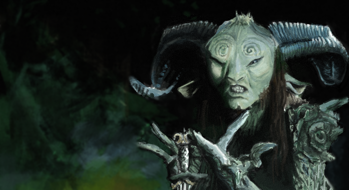 Pans Labyrinth Faun Study by EweyLines on DeviantArt